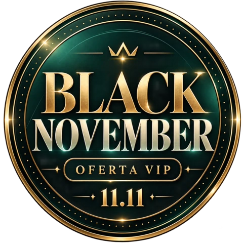 Selo Black Friday, oferta VIP, 11.11